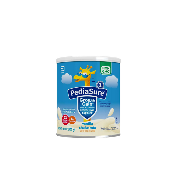 1 Lon PediaSure Grow & Gain Shake Mix – Vanilla 400g (14.1 oz)