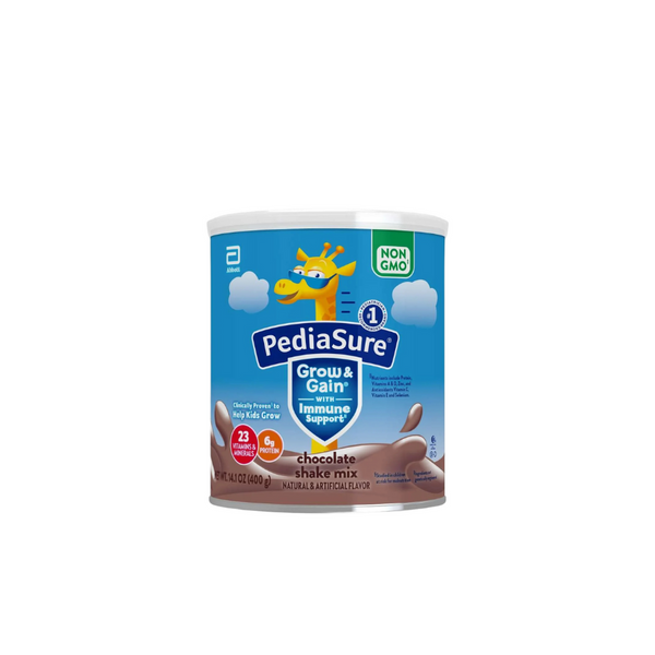 1 Lon PediaSure Grow & Gain Shake Mix – Chocolate 400g (14.1 oz)