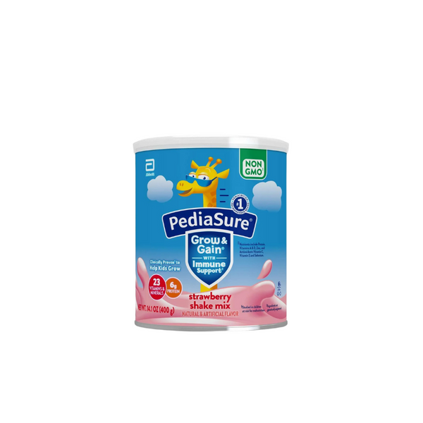 1 Lon PediaSure Grow & Gain Shake Mix – Strawberry 400g (14.1 oz)