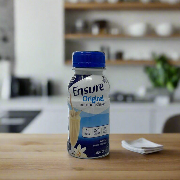Ensure Original Vanilla Nutrition Shake with Fiber – Thùng 30 Chai (237ml/Chai – 8 fl oz)
