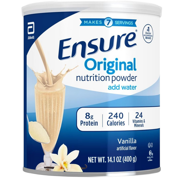 1 Thùng (6 Lon) Ensure Original Vanilla – Nutrition Powder 400g/Lon (14.1 oz)