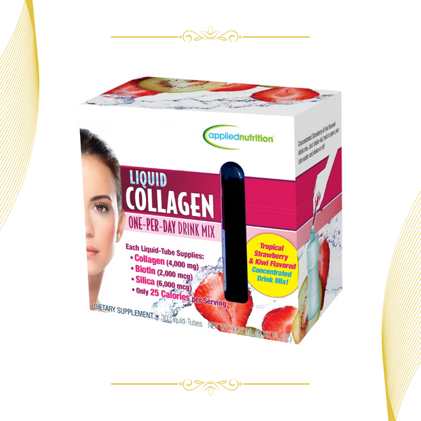 Applied Nutrition Liquid Collagen 4000 mg hỗn hợp uống - 30 ống chất lỏng